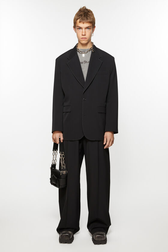 (image for) Smooth-Running Single-breasted suit jacket - Relaxed fit